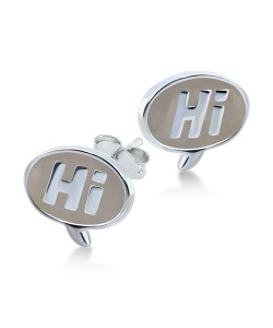 Kids Stud Earring Say Hi STE-356
